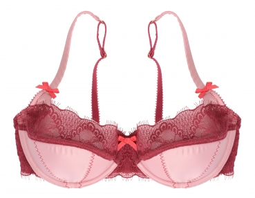 Balcony Bra Blush/Red
